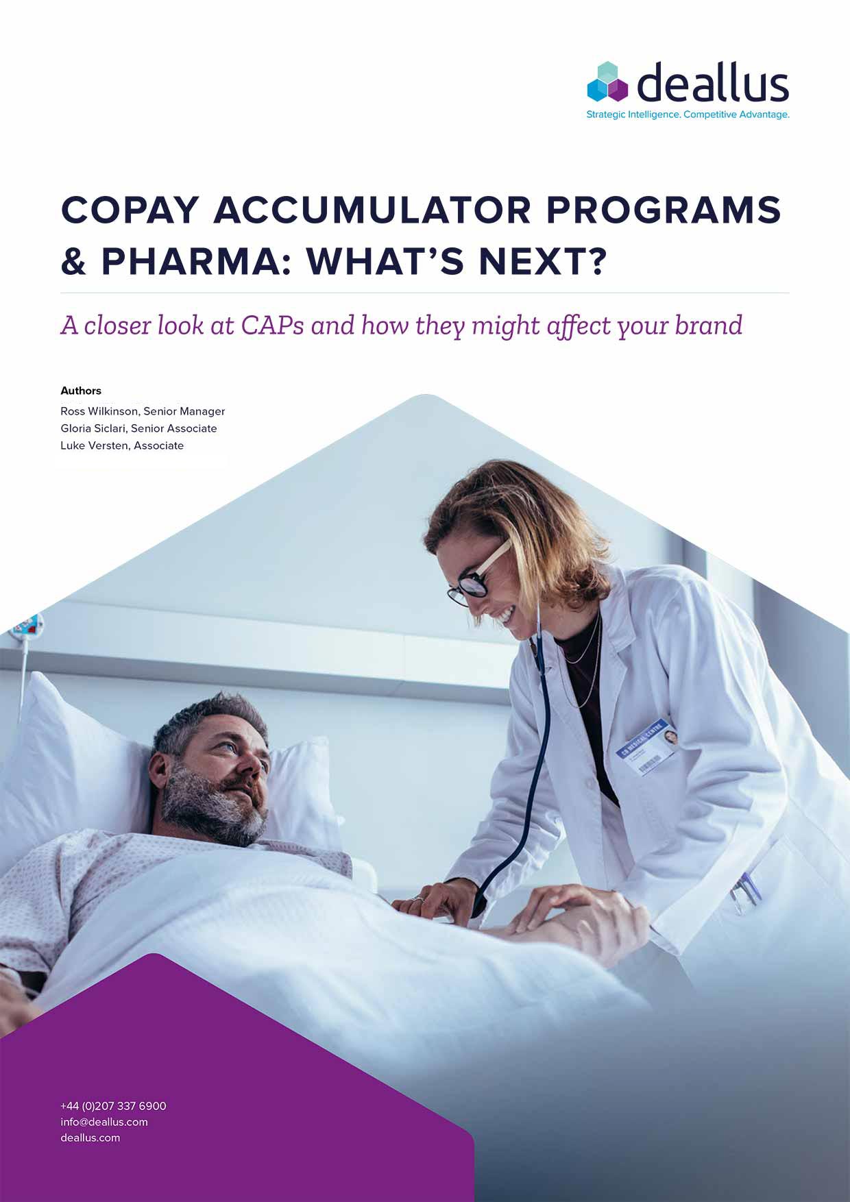 Deallus Copay Accumulator Programs Pharma White Paper